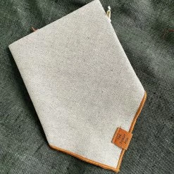 The Foggy Dog Upcycled Denim Dog Bandana - Small