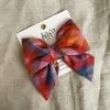 The Foggy Dog Pets Sunset Flannel Lady Dog Bow - Small