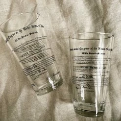 Well Told 18th And 21st Prohibition Amendment Pint Glasses