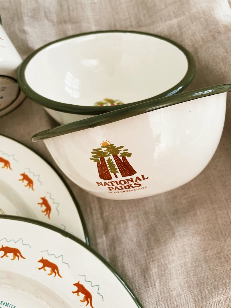 Parks Project: Tour The Parks Enamelware Set Gifts For Him