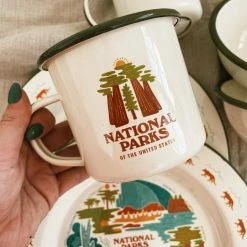 Parks Project: Tour The Parks Enamelware Set Gifts For Him