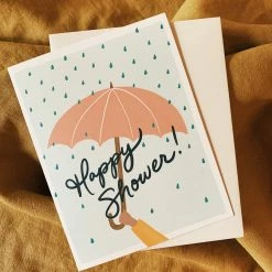 Slightly Stationery Slightly Stationary Happy Shower Card