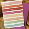Slightly Stationery Slightly Stationary Happy Stripes Card