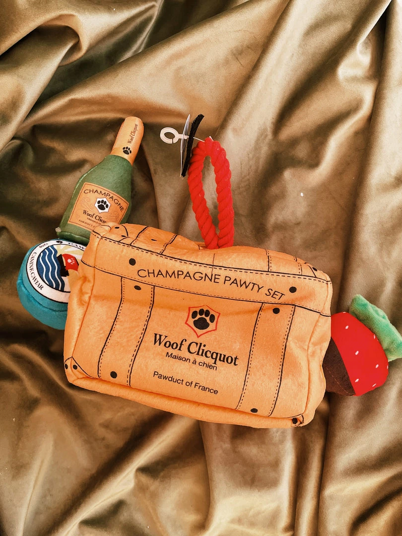 Haute Diggity Dog Woof Clicquot Pawty Set