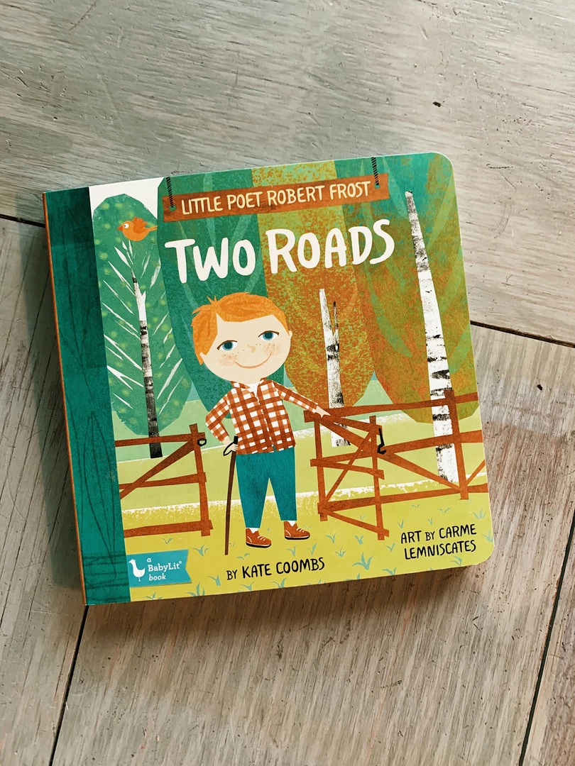 Gibbs Smith Little Poet Robert Frost: Two Roads Gifts For Baby