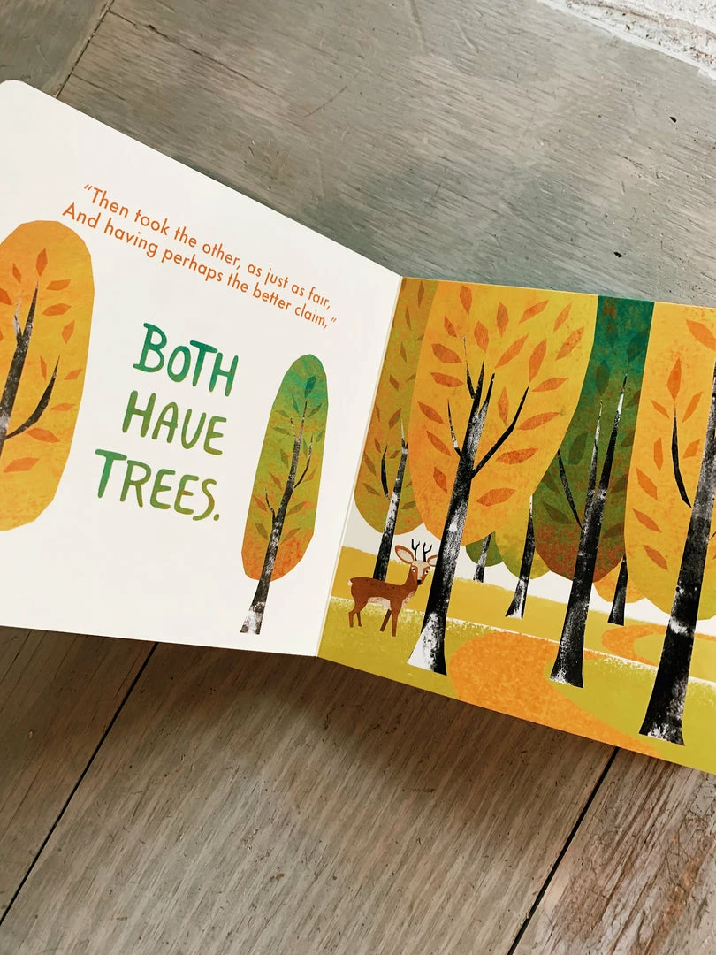 Gibbs Smith Little Poet Robert Frost: Two Roads Gifts For Baby