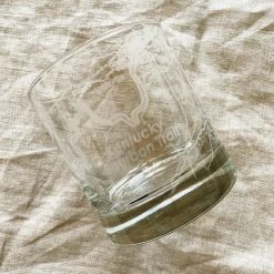 Well Told Bourbon Trail Map Rocks Glass