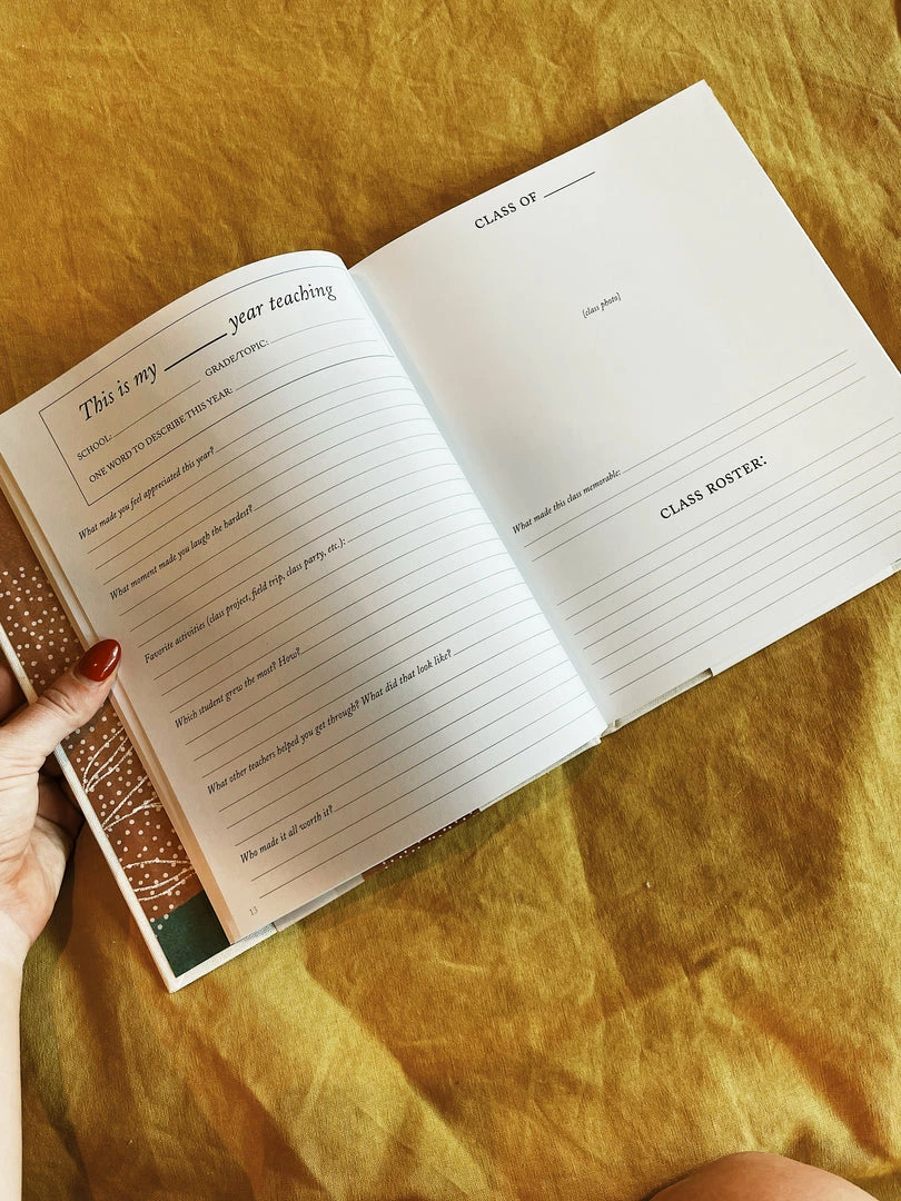 Teacher Gifts Duncan & Stone: Teacher Memory Book