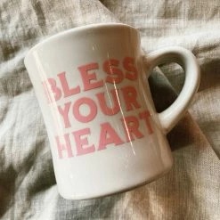 SOUTHERN FRIED DESIGN BARN Bless Your Heart Diner Mug Gifts For Her