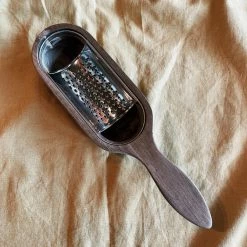 Creative Co-op Housewarming Gifts Acacia Wood & Stainless Steel Grater
