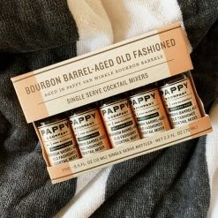 Pappy & Company Pappy & Co: Bourbon Barrel-aged Old Fashioned Mix: Single Serve 5-pack