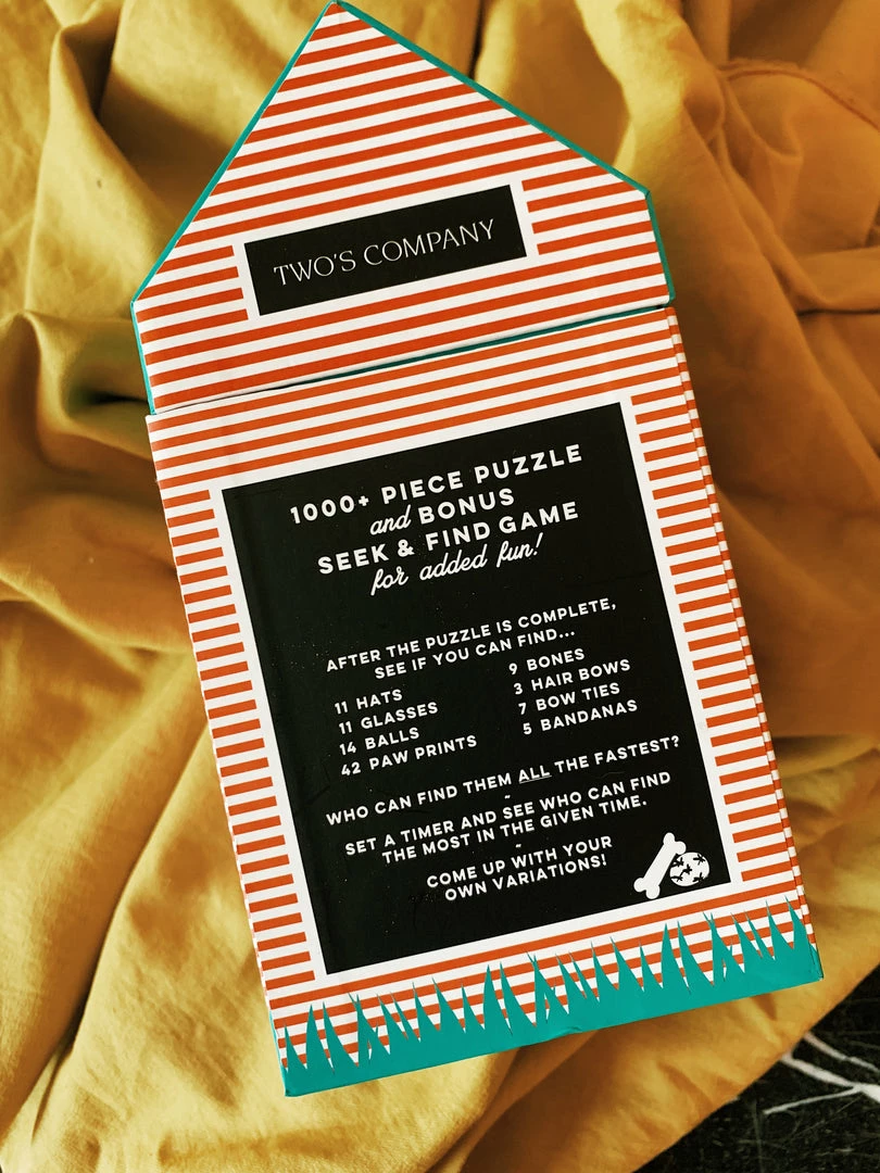 Two's Company Dog Crew Puzzle Puzzles + Games