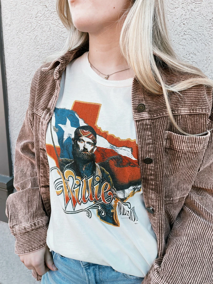 Midnight Rider Willie Nelson Texas Unisex Tee