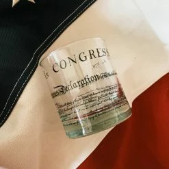 Well Told Declaration Of Independence Rocks Glass