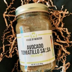 House Of Webster: Avocado Tomatillo Salsa