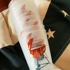 Sip Hip Hooray BBQ Grill Reusable Cups