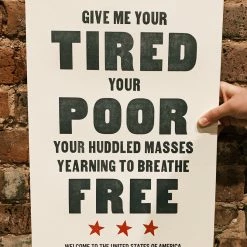 Old Try: Welcome Home Print - 13x20 4th Of July Weekend