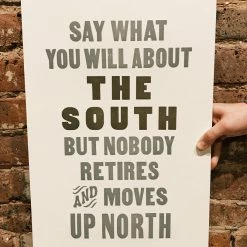 The Old Try Old Try: Say What You Will Print - 13x20