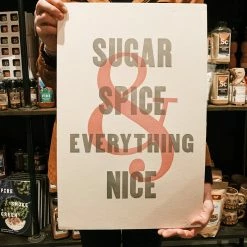 Old Try: What Folks Are Made Of - Sugar (13x20) Gifts For Baby