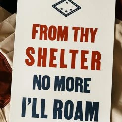 Old Try: From Thy Shelter Print - 13x20