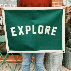 Oxford Pennant: Explore Camp Flag