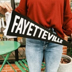 Oxford Pennant: Fayetteville Pennant Housewarming Gifts