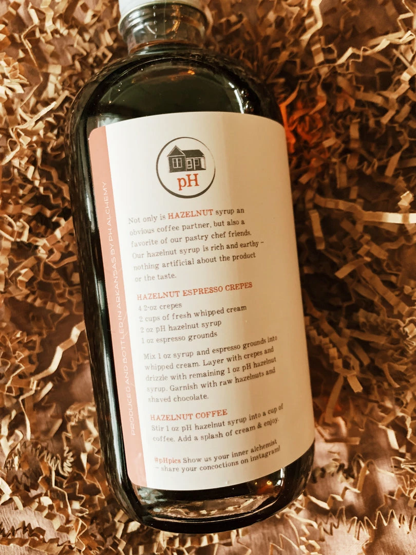 Pink House Alchemy: Hazelnut Syrup Arkansas Makers