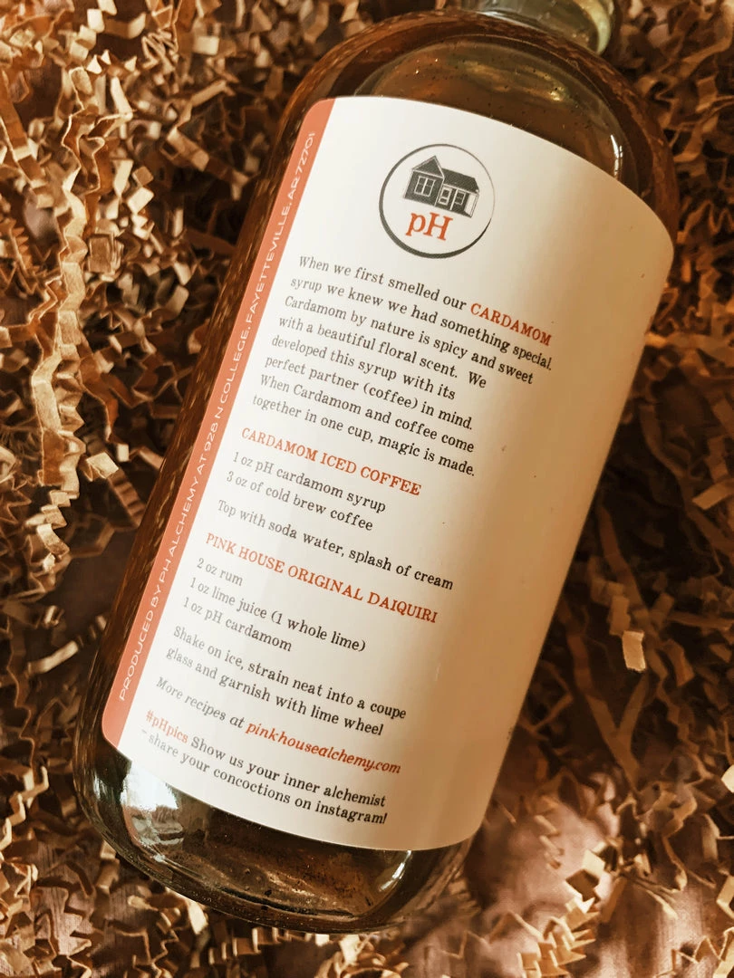 Pink House Alchemy: Cardamom Syrup Arkansas Makers
