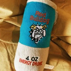 Haute Diggity Dog Red Bulldog Toy