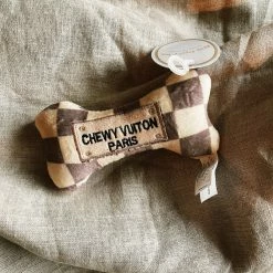 Haute Diggity Dog Checker Chewy Vuiton Bones - Small