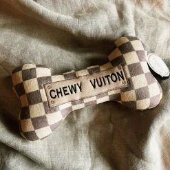 Haute Diggity Dog Checker Chewy Vuiton Bones - XL
