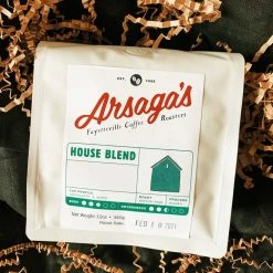 Arsagas Arsaga's Coffee Roasters: House Blend Arkansas Makers