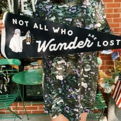 Oxford Pennant: Not All Who Wander Are Lost Pennant