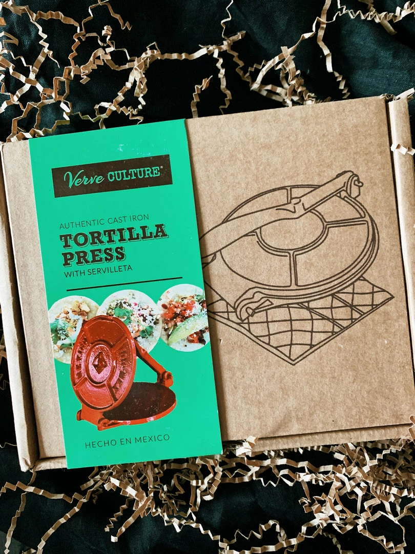Verve Culture Cast Iron Tortilla Press Kit