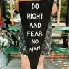 Oxford Pennant: Do Right And Fear No Man Pennant