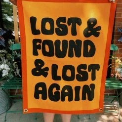 Oxford Pennant: Lost And Found Camp Flag