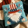 Peking Handicraft Patriotic Gnome Hook Pillow 4th Of July Weekend