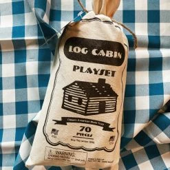 Channel Craft Roy Toy: Log Cabin Pouch