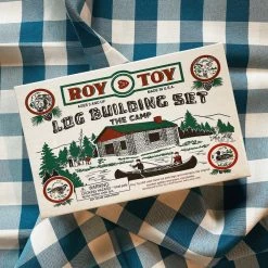 Channel Craft Roy Toy: Log Building Set - The Camp Kids + Baby
