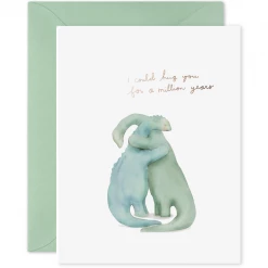 E Frances Paper Paper Goods Million Year Hug Greeting Card