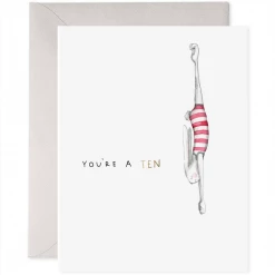 E Frances Paper Perfect Dive Greeting Card