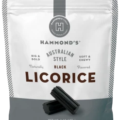Hammond's Candies: Australian Style Black Licorice
