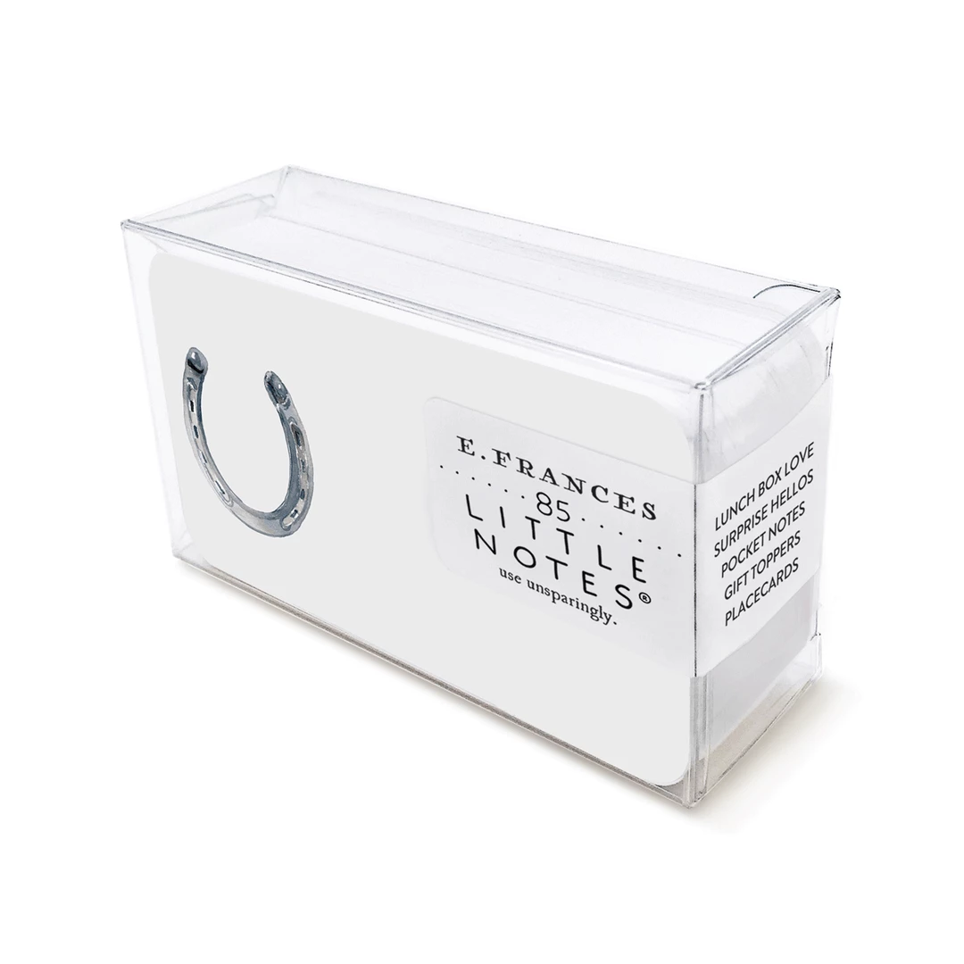 E Frances Paper Lucky Horseshoe Little Notes