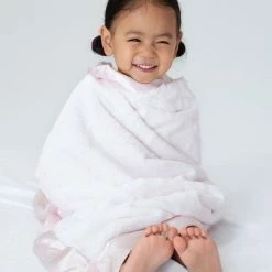 Little Giraffe: Luxe Baby Blanket - Pink