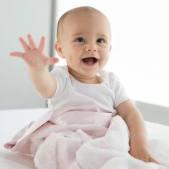 Little Giraffe: Luxe Baby Blanket - Pink