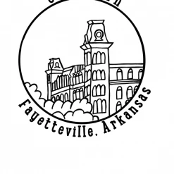 Housewarming Gifts Moody Brown: Old Main Tea Towel