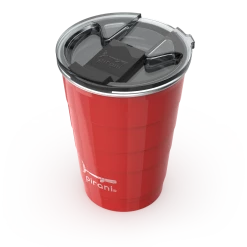 Pirani Life Stainless Steel Insulated 16oz Tumbler - Red