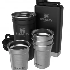 Gifts For Him Stanley: Shot Glass + Flask Set