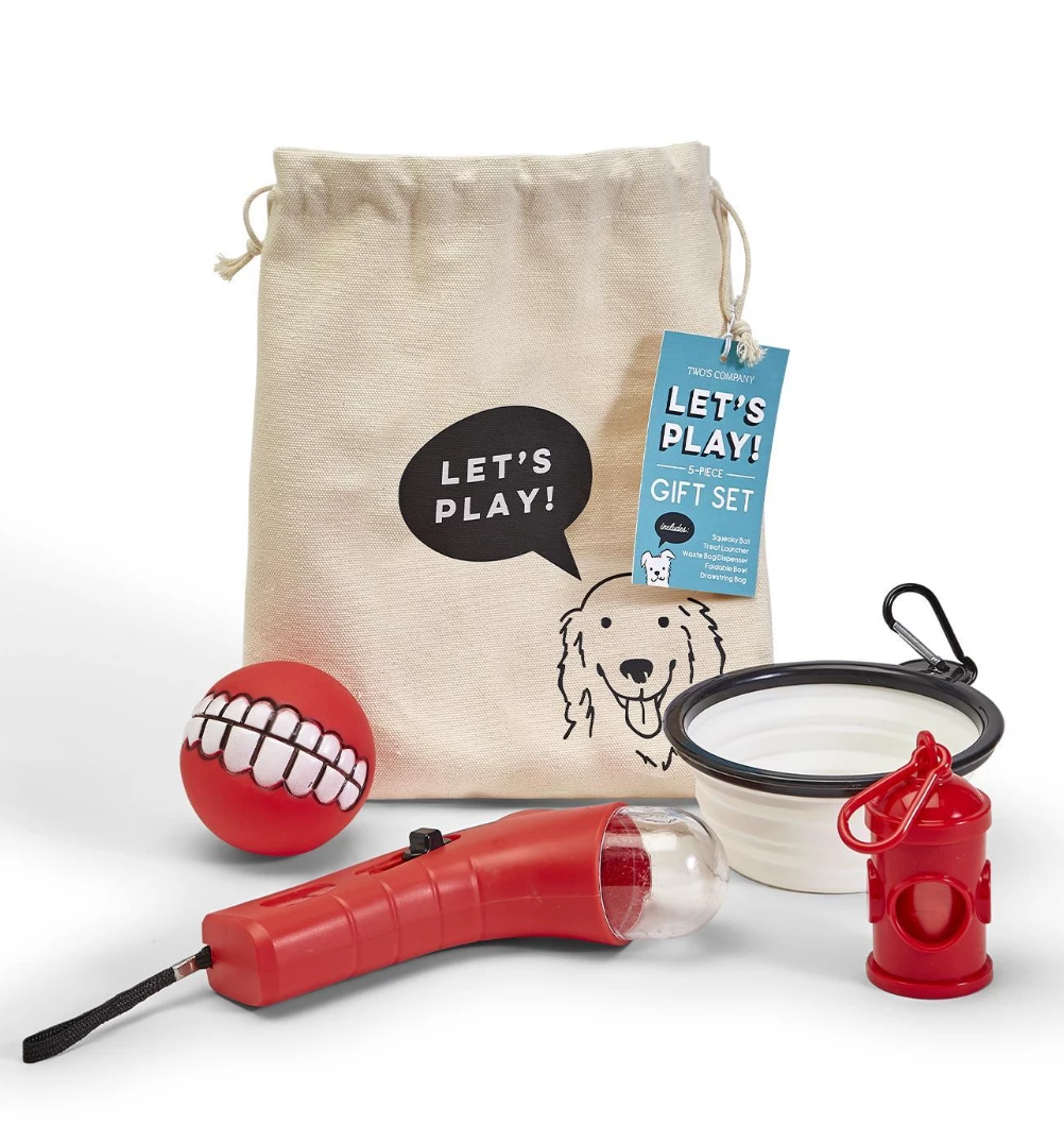 Two's Company Pets Good Dog Gift Set