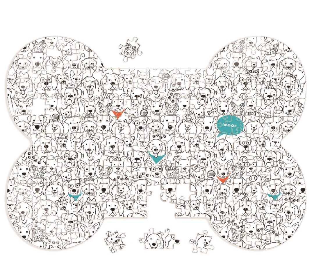 Two's Company Dog Crew Puzzle Puzzles + Games